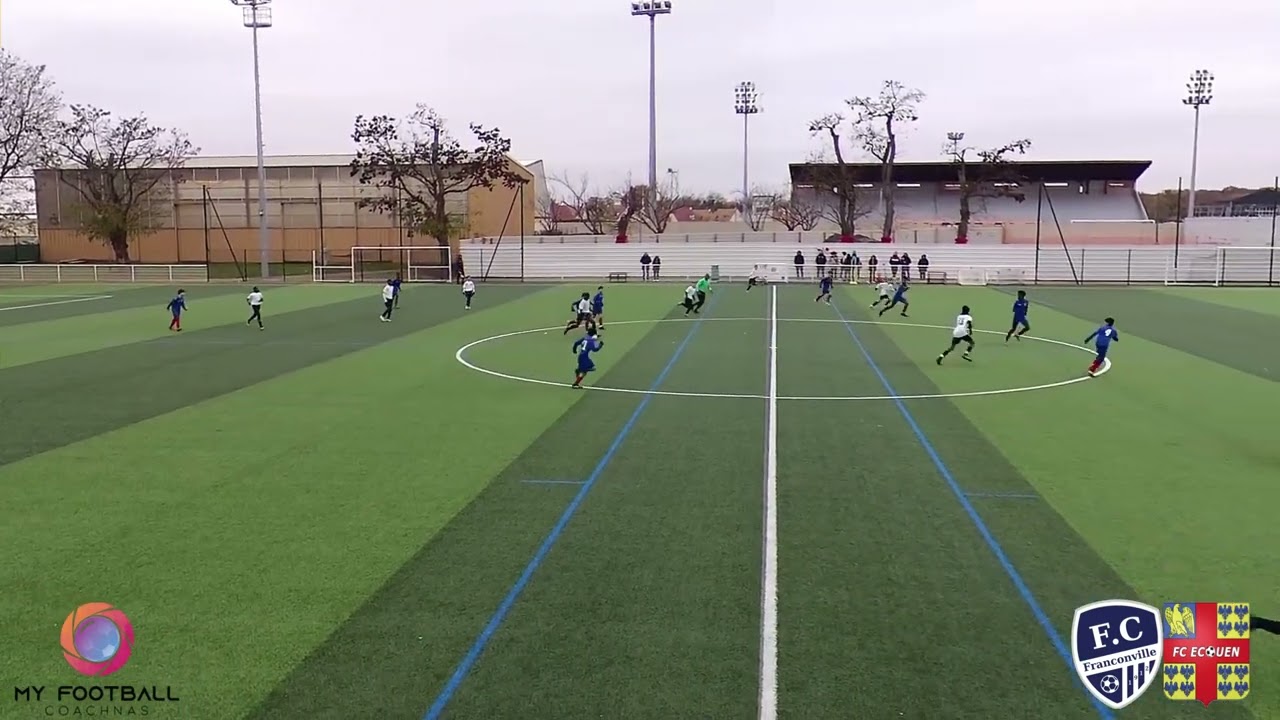 SAMEDI 3 DECEMBRE U14 D2 FC FRANCONVILLE - FC ECOUEN LE MATCH