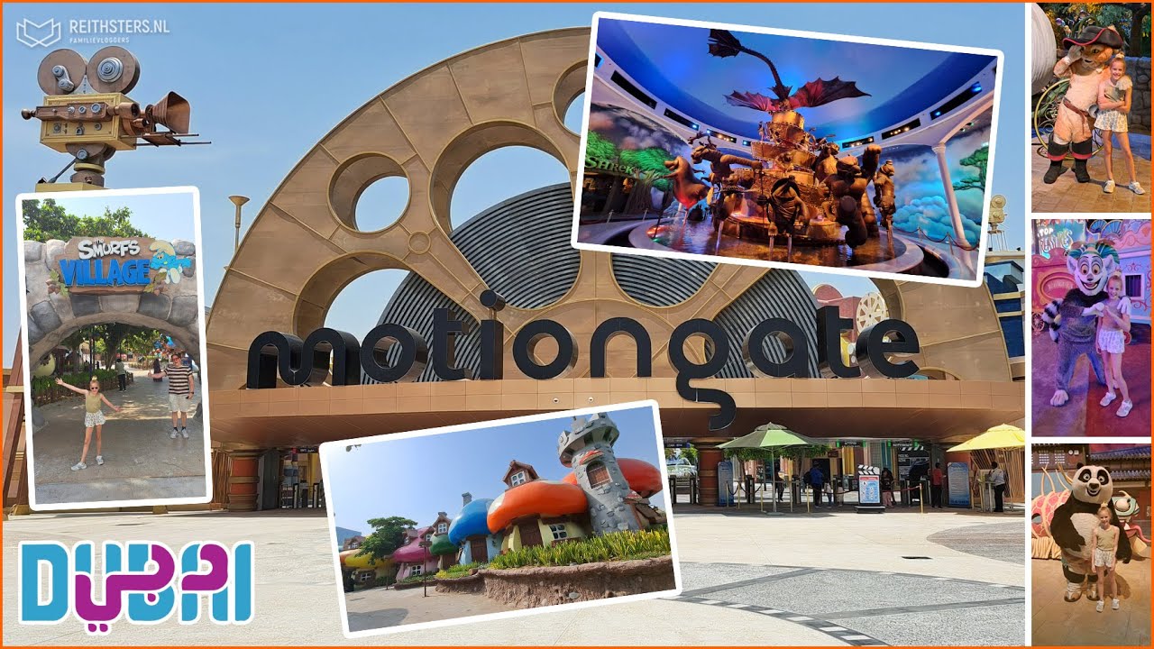 WIJ GAAN NAAR THEMAPARK MOTIONGATE 📽️ IN DUBAI - VLOG #604