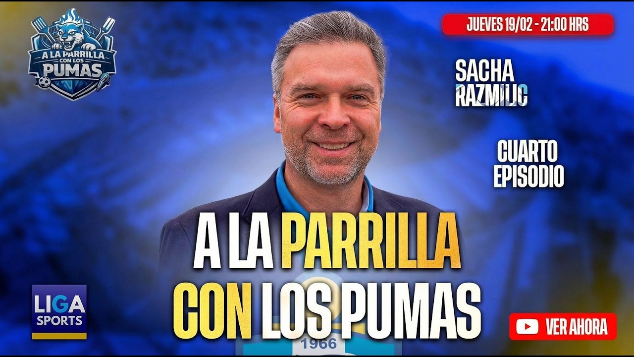 A LA PARRILLA CON LOS PUMAS | INVITADO: SACHA RAZMILIC | PRIMERA TEMPORADA | CAPÍTULO 4