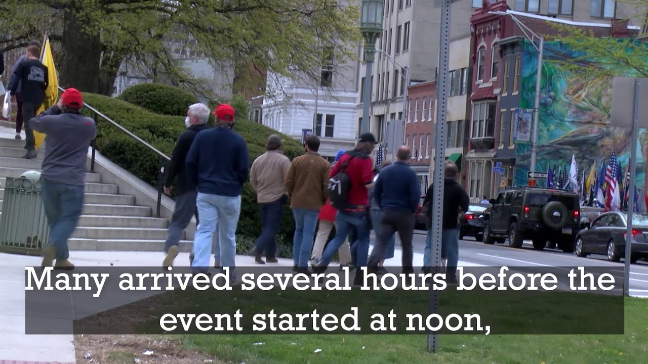 1,000+ people gather at Pennsylvania Capitol in Harrisburg for rally to 'Reopen Pa'