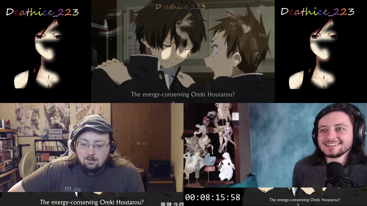 Hyouka Episode 18 Reaction Mashup