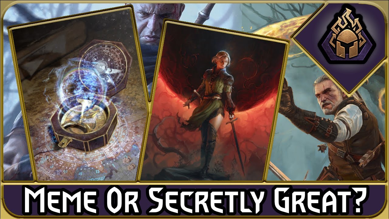 Compass Renfri Makes Whatever You Need (Gwent Skellige Blaze of Glory Deck)