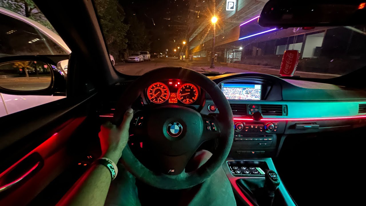 Manual BMW 335i Downtown POV Drive