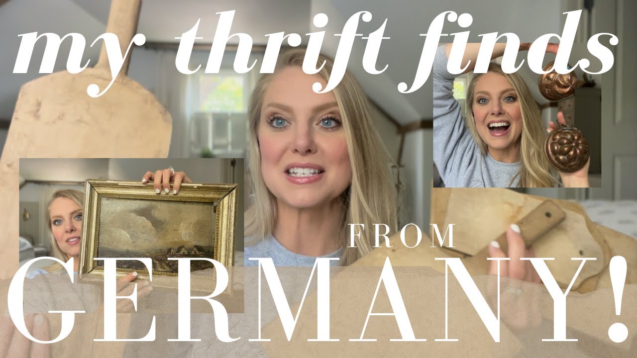 Thrifting in GERMANY! | German Thrift Finds