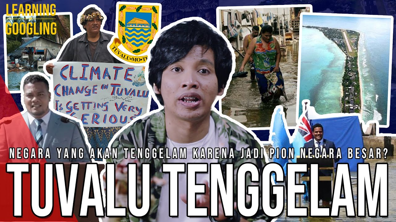 Satu Negara Segera Tenggelam! Pindah Ke Metaverse? Cina & AS Disalahkan! Tuvalu | LearningByGoogling