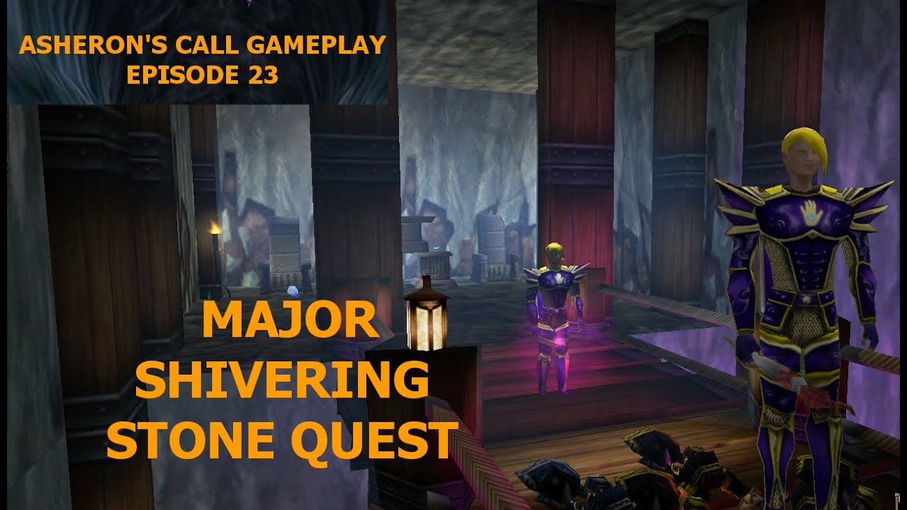 Major Shivering Stone Quest - Atlan Weapons | Asheron's Call Gameplay