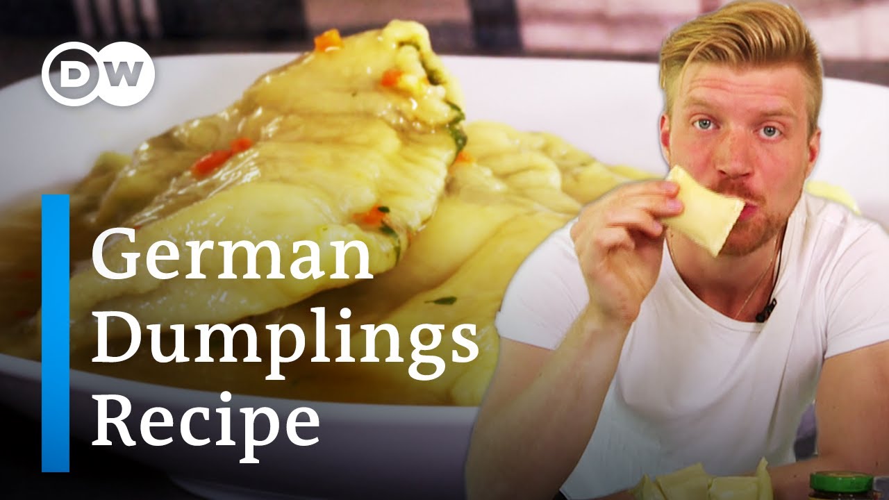 German Vegetarian Dumplings Recipe | Original German Maultaschen Recipe | German Food Made Easy