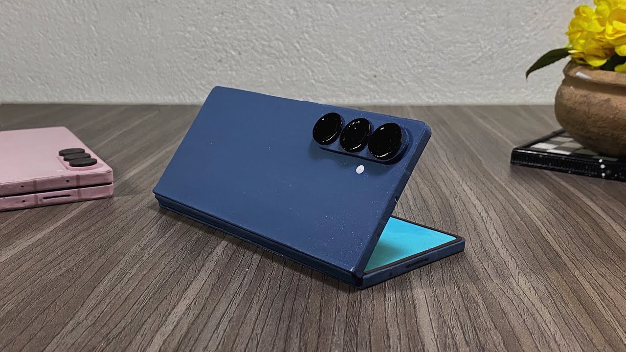 Как сделать Samsung Galaxy Z Fold 7 из картона - Учебник