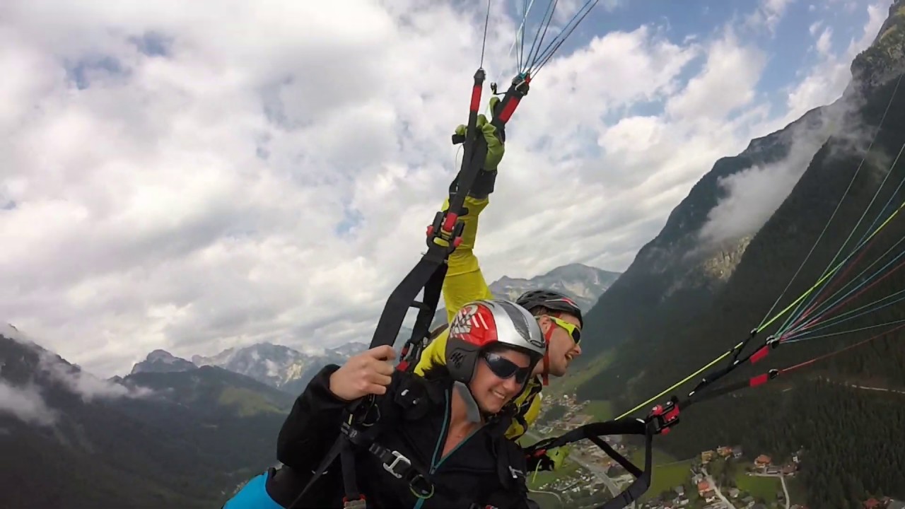 Gleitschirm Tandemflug Achensee Rofan Tirol