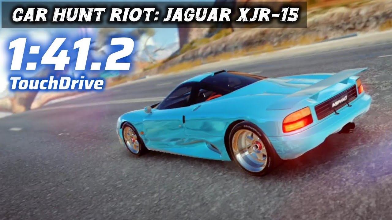 Asphalt 9 Legends Unite Touch Drive Car Hunt Riot Jaguar XJR-15 Top 5% The Narrows Nevada