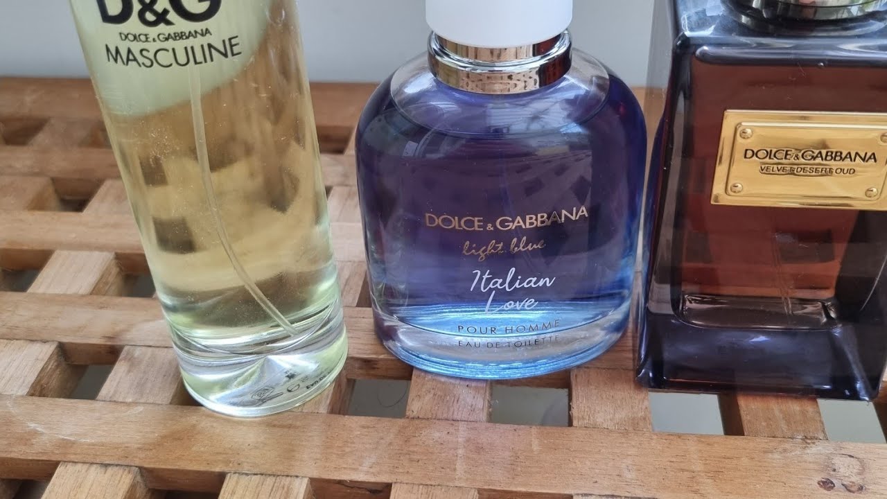 my top 10 favourite dolce gabbana fragrances