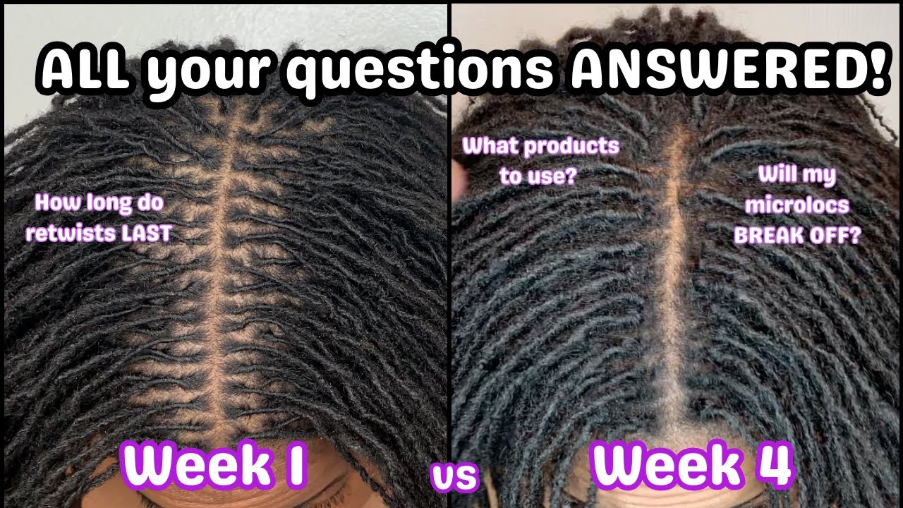 Watch THIS before you RETWIST your MICROLOCS! |  IS MY HAIR BREAKING OFF & other FAQ's