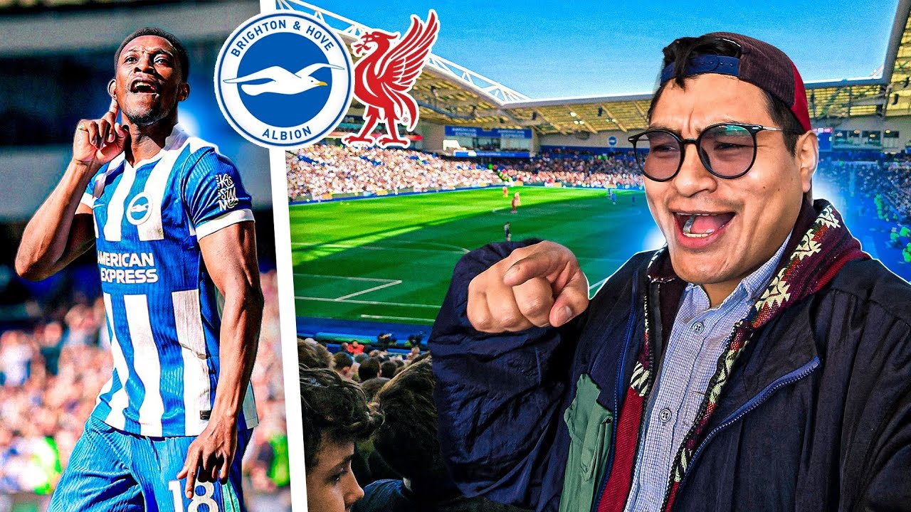 THE MOMENT BRIGHTON BEAT LIVERPOOL 2-1 | Brighton 2-1 Liverpool | MATCHDAY VLOG BRIGHTON V LIVERPOOL