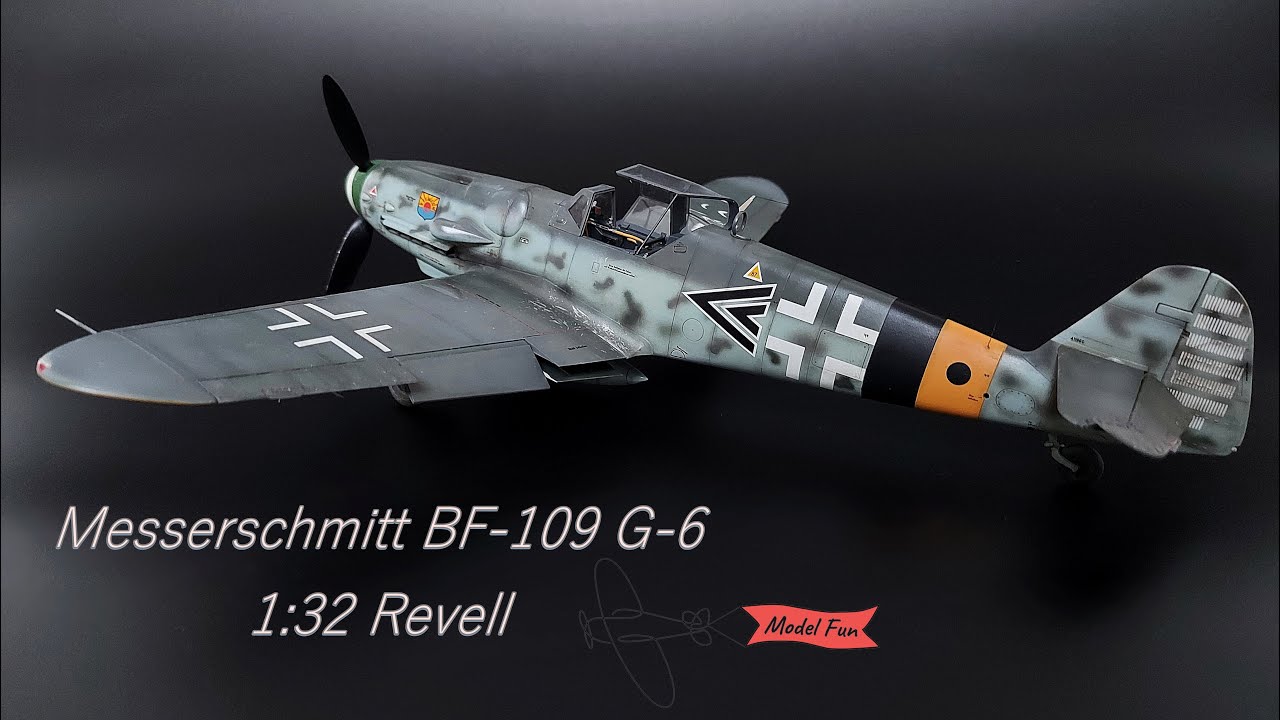 BF 109 G-6 1:32 Revell Kit. Review, build and more.