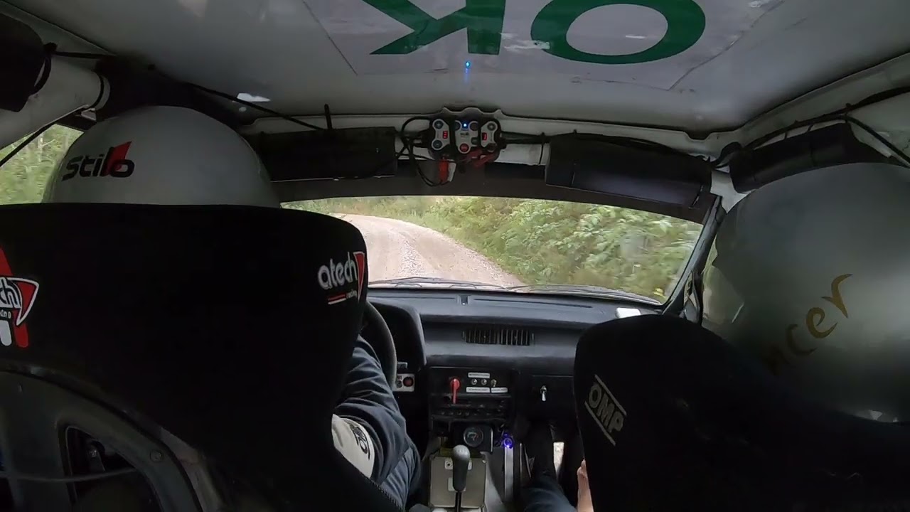 Rally Bergslagen 2025 Lucas Carlsson Robin Norling SS2