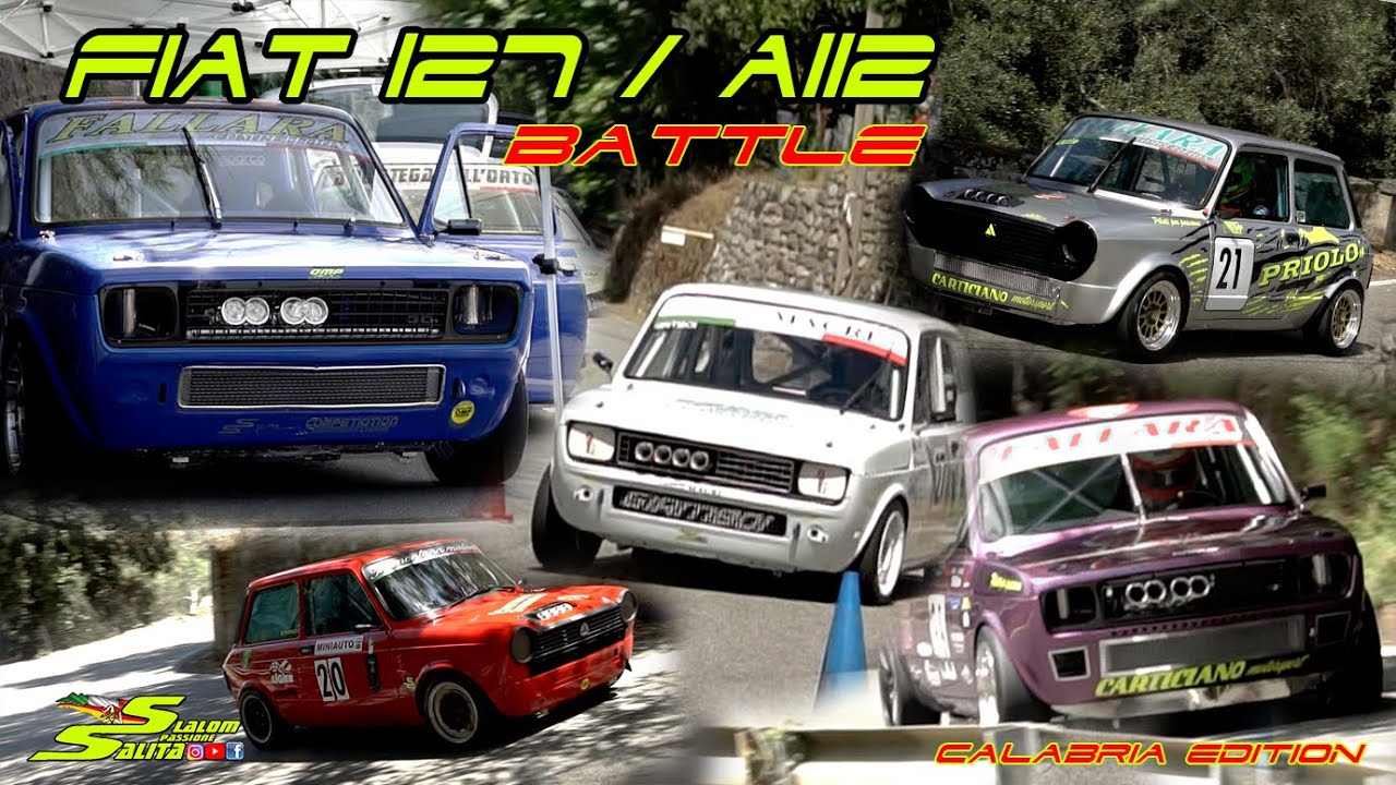 FIAT 127 & A112 BATTLE // SCREAMING CARS // CALABRIA EDITION
