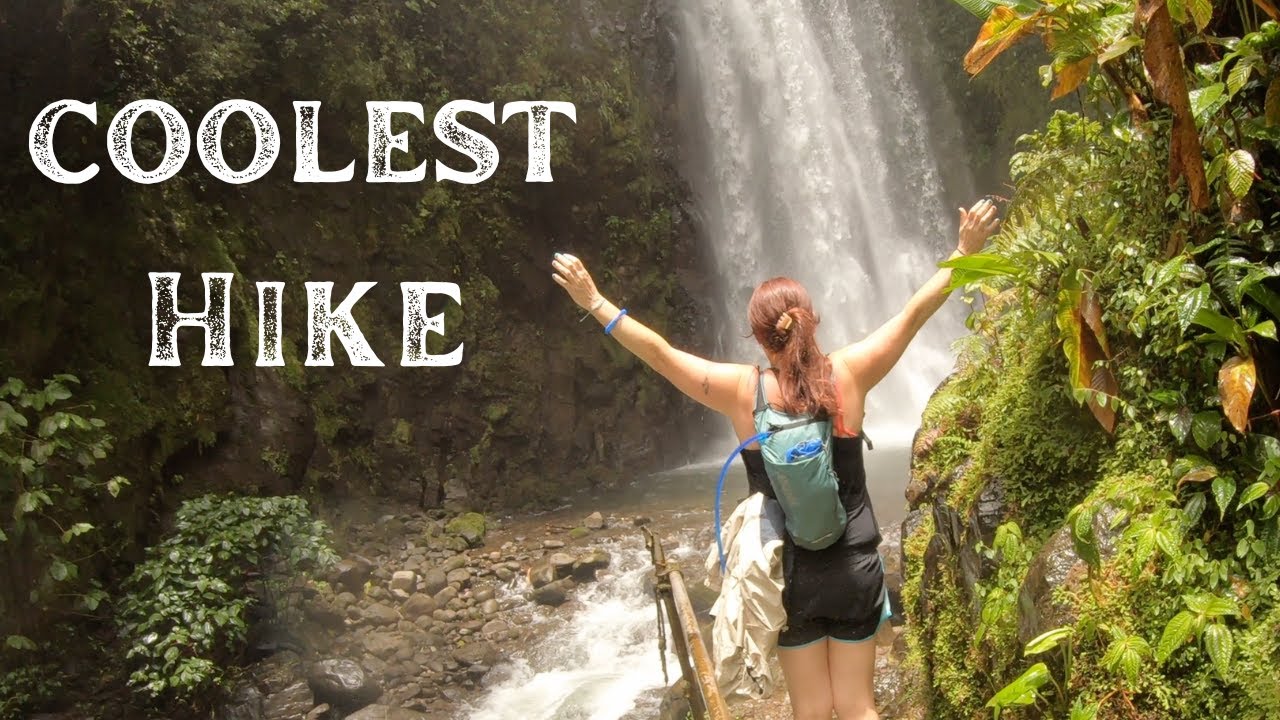 I fell at El Tigre waterfalls hike in Monteverde Costa Rica
