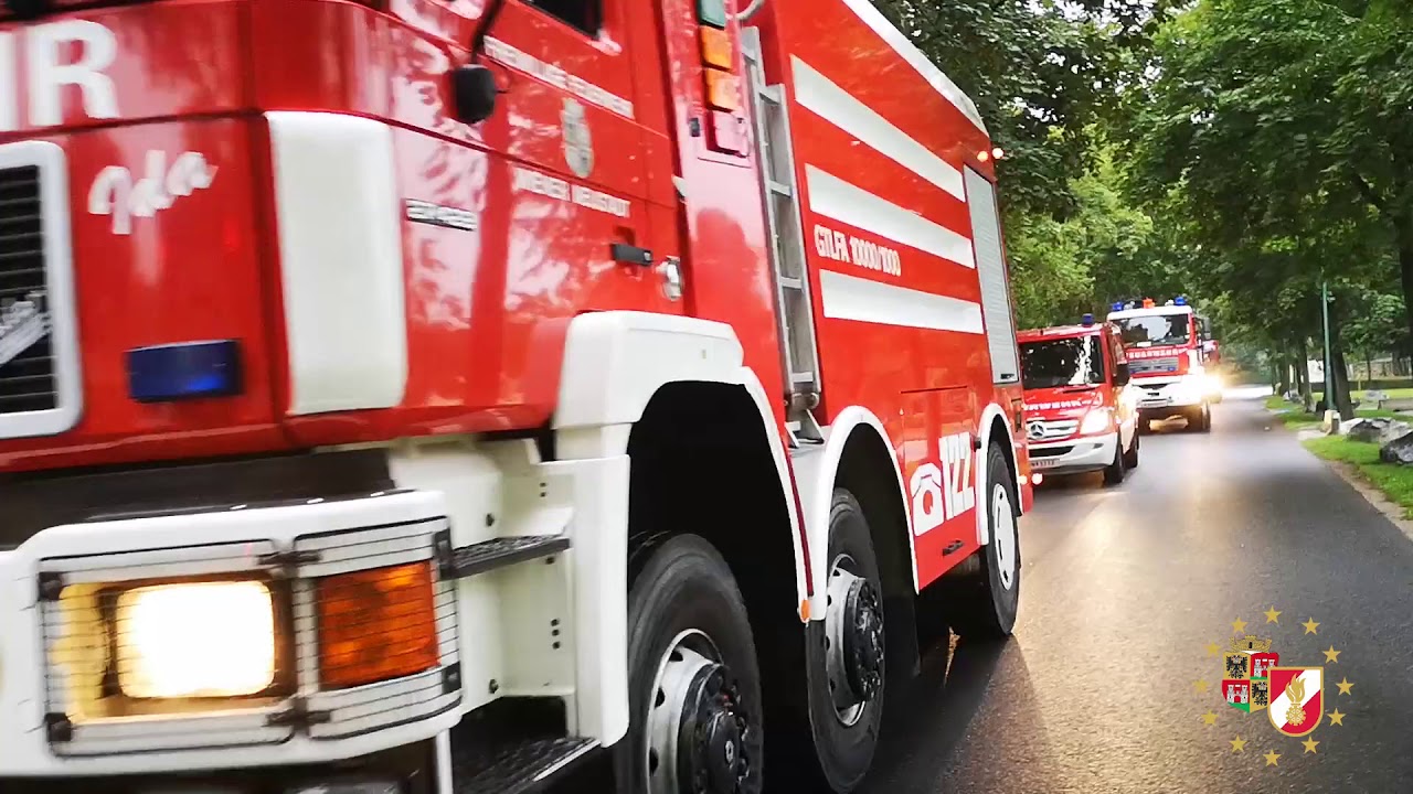 Blaulichttag 2019 Feuerwehr Wiener Neustadt rückt an