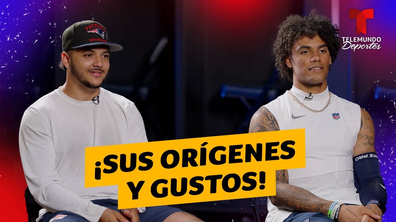 Andres Borregales y Christian González: Sangre latina en New England Patriots | Telemundo Deportes