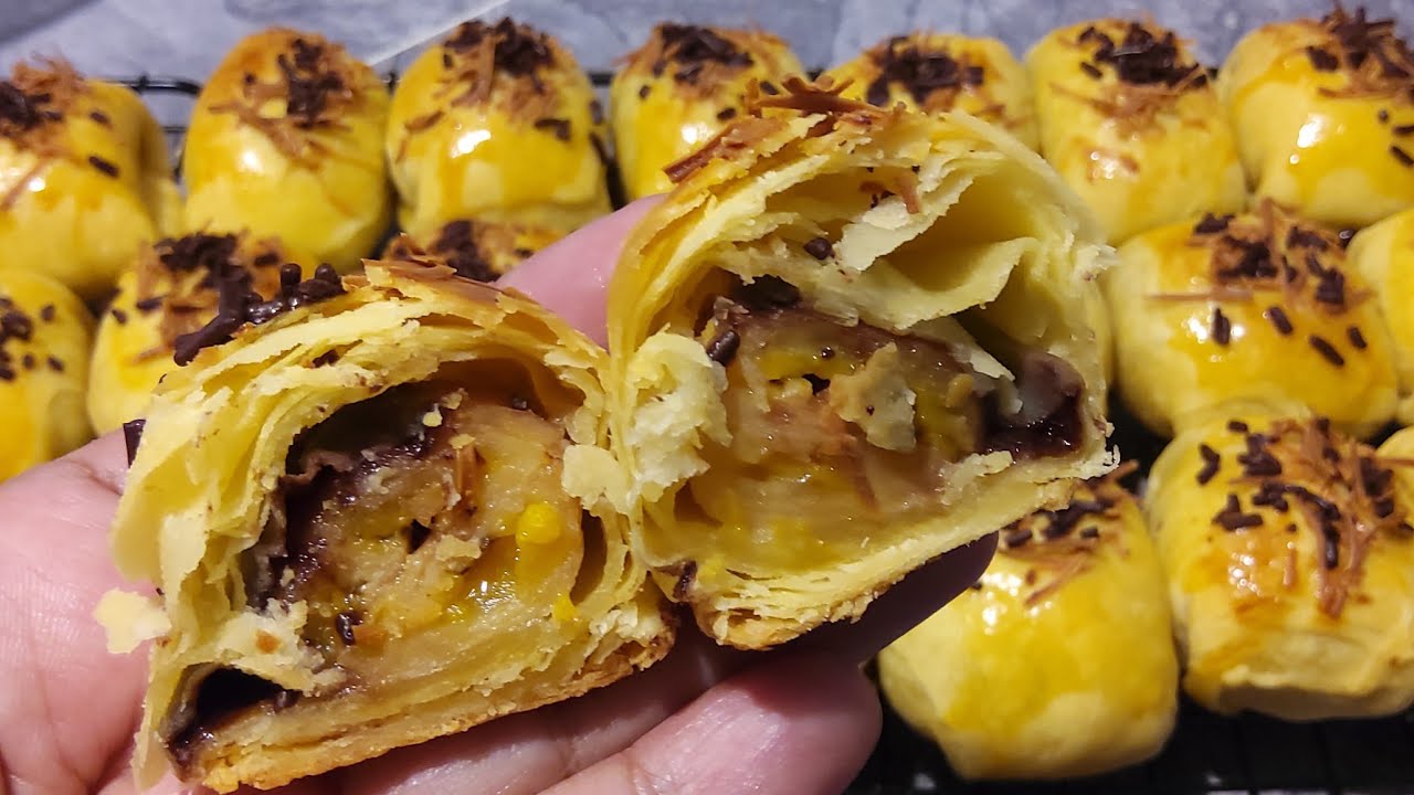 Cara Terbaru Bikin Bolen Pisang yang Simpel Gak Ribet ||  Kulitnya Berlapis dan Lembut