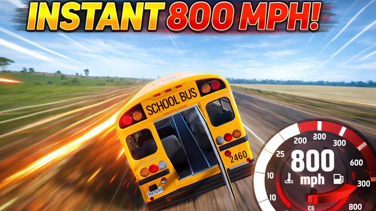 Instant 800 MPH Acceleration in BeamNG.drive