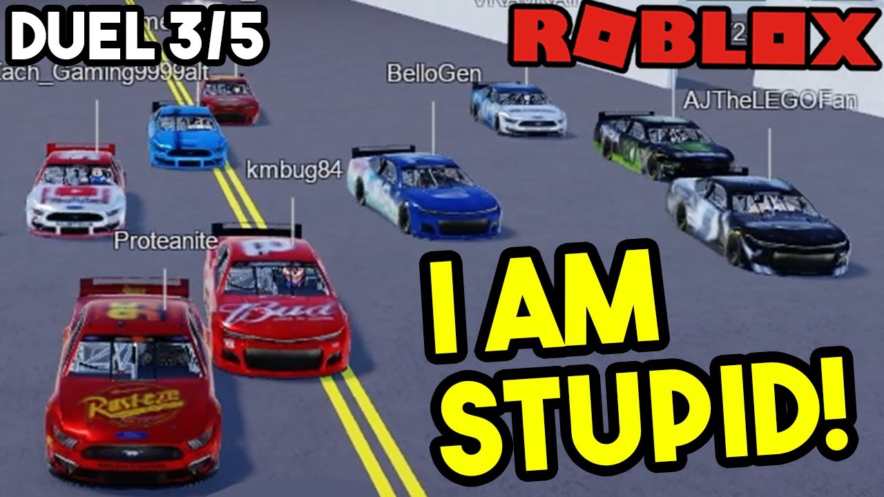 I AM STUPID!!! // Roblox Daytona 125 (Duel 3/5)
