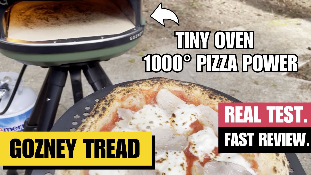 FAST REVIEW | Gozney Tread is the Best Pizza Oven for Camping