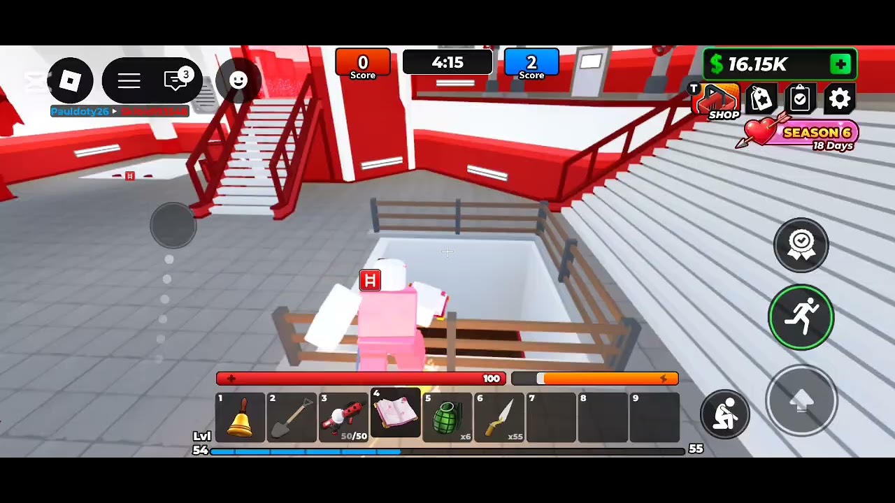 Getting 100k cash on I Roblox flag wars  ( part 1