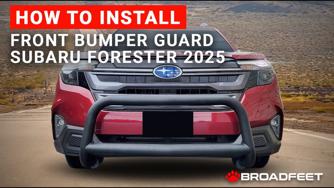 Install Subaru Forester 2025 Front Bumper Guard