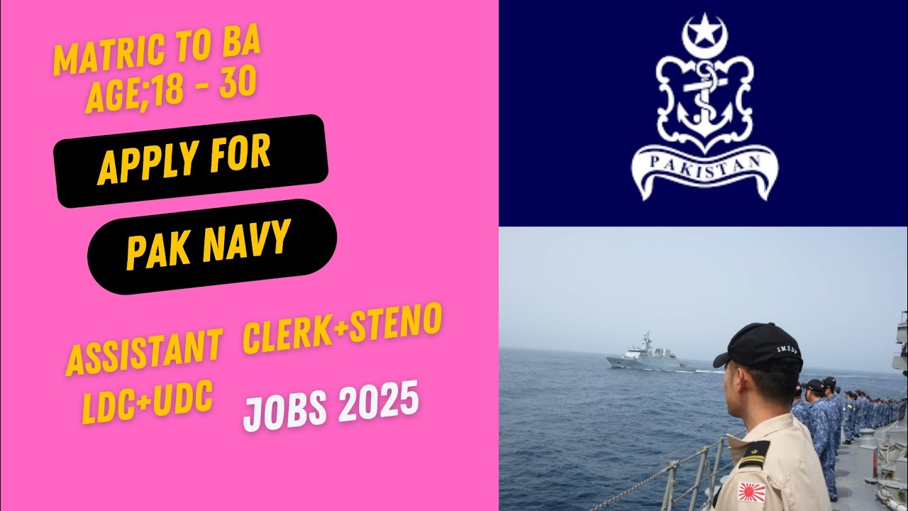 How to Apply for Pak Navy Jobs 2025 Step-by-Step Guide