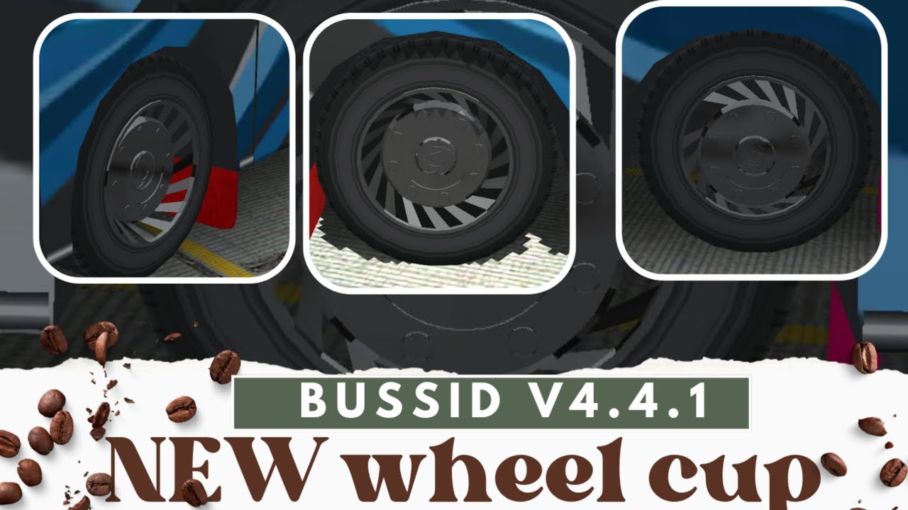 НОВЫЙ файл чашки колеса v4.4.1 #bussidmaleo #bussimulatorindonesia #howtodownloadmodsinbussimulator