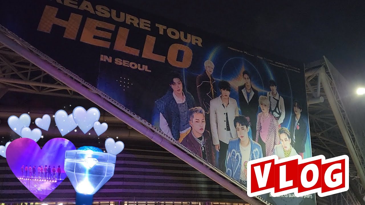 [트메로그💎][HELLO IN SEOUL][sound check] [TREASURE CONCERT VLOG] [트레저 콘서트 브이로그][사운드체크] #헬로인서울