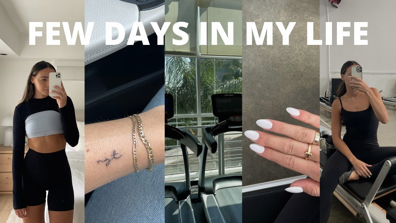 VLOG: updated workout routine, solo date, trying the new Erewhon smoothie, + getting a tattoo