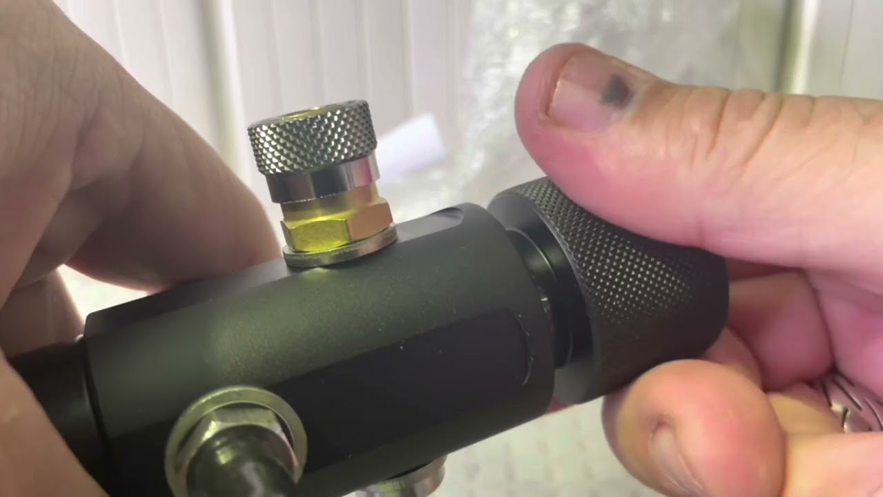 Mini cilindro 450 cc 300 bar pra recarga extra na sua pcp VÍDEO MANUAL DE FUNCIONAMENTO / GARANTIA