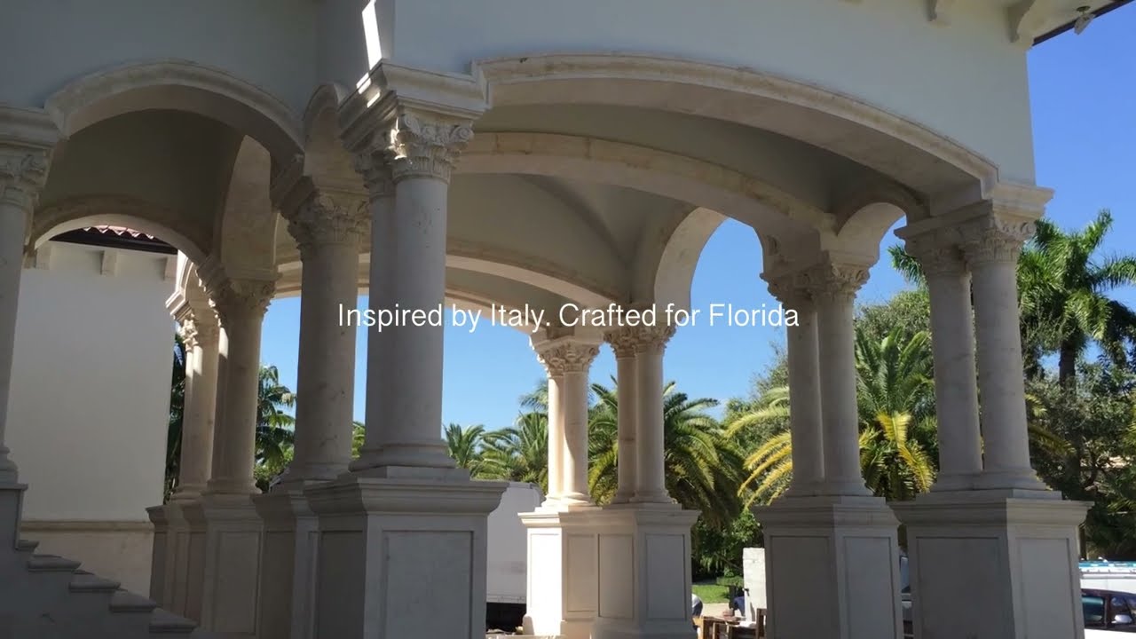 Timeless Stone Architecture | Corinthian Columns, Grand Arches & Stone Bridge