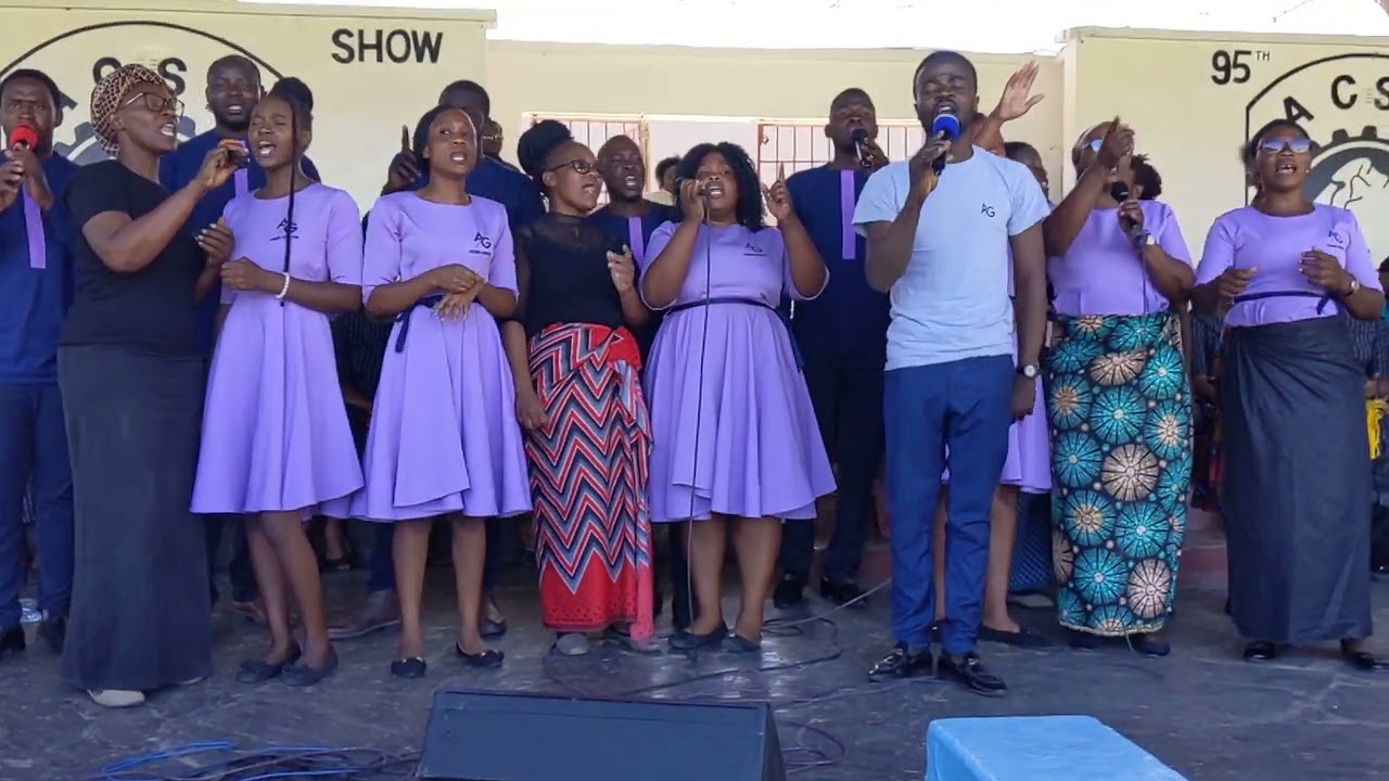 Assigned Generation live performance at the funeral of Mrs Ndlovwu.venue: showgrounds Lusaka zambia