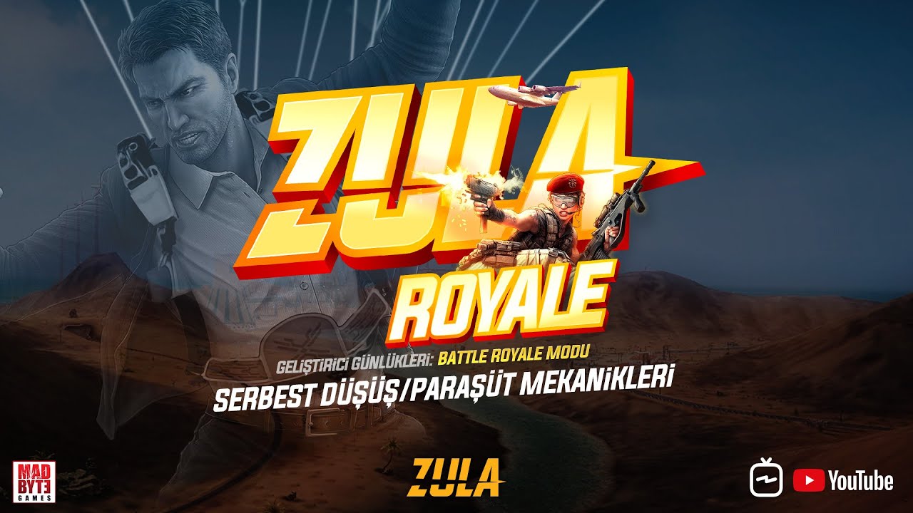 MadByte Games Geliştirici Günlükleri: Battle Royale Modu Serbest Düşüş / Paraşüt Mekanikleri