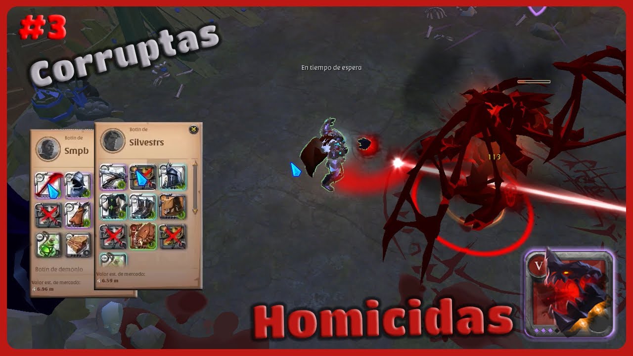 corruptas homicidas #3 calavera maldita-muy rota!!!