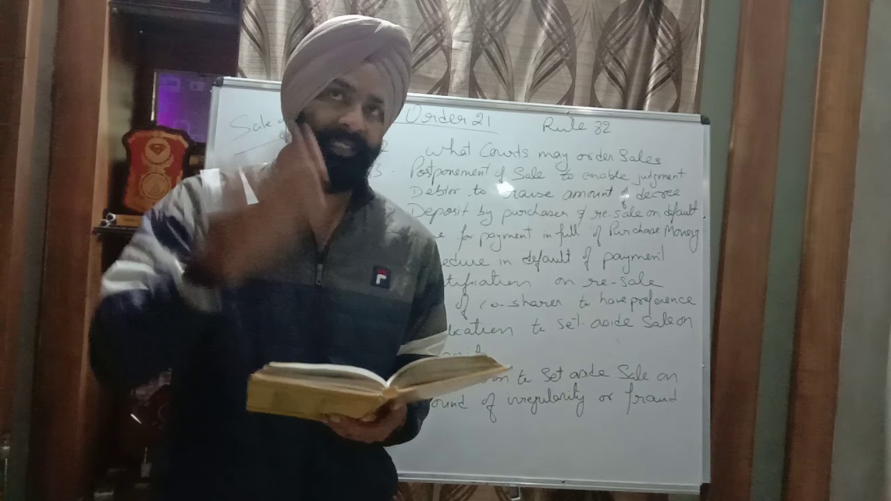 CPC ORDER 21(RULE 82 TO 90) EXECUTION