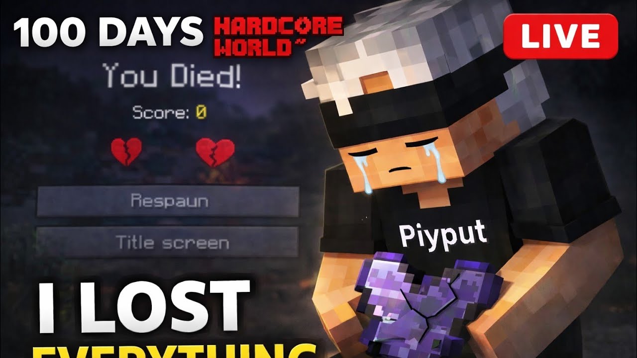 Minecraft hardcore live stream 🔴!#shorts #live