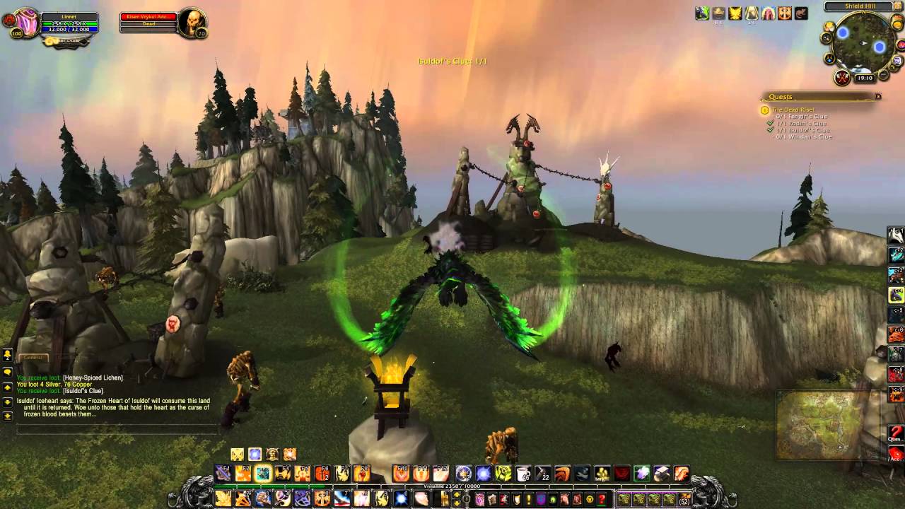 The Dead Rise quest playthrough - Howling Fjord