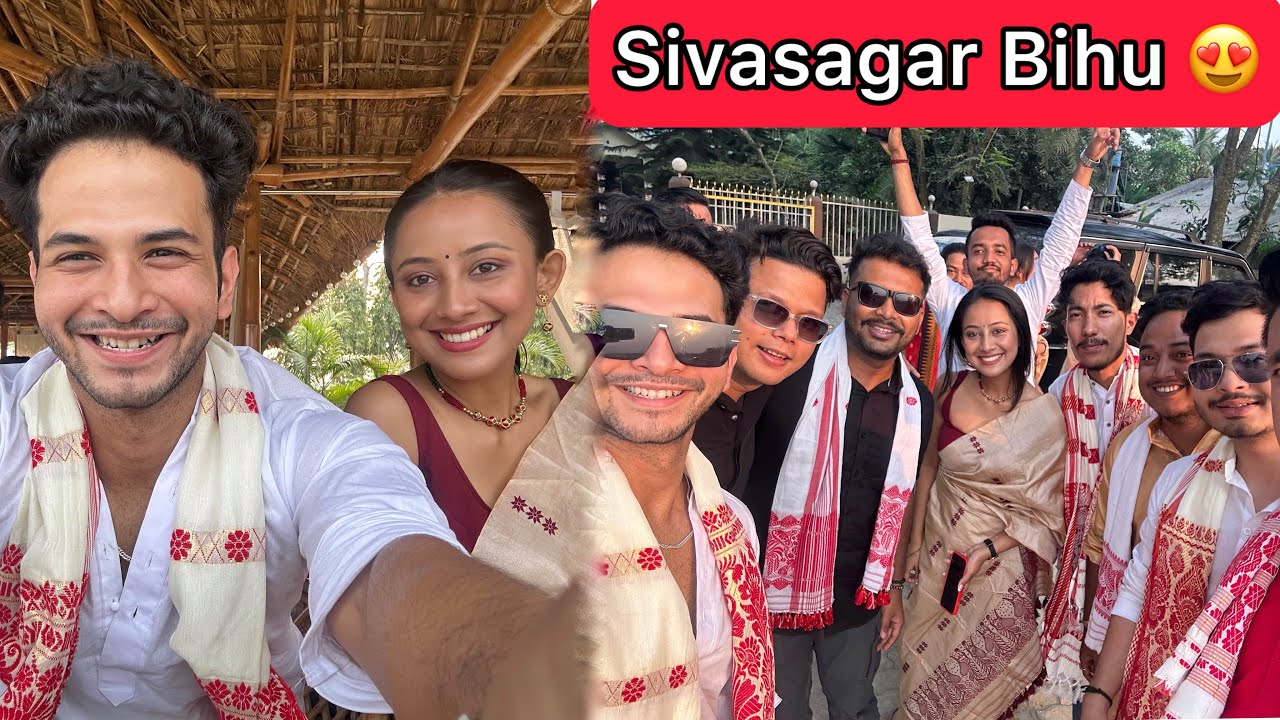 BIHU IN SIVASAGAR 😍 Beautiful girls at Rang Ghar
