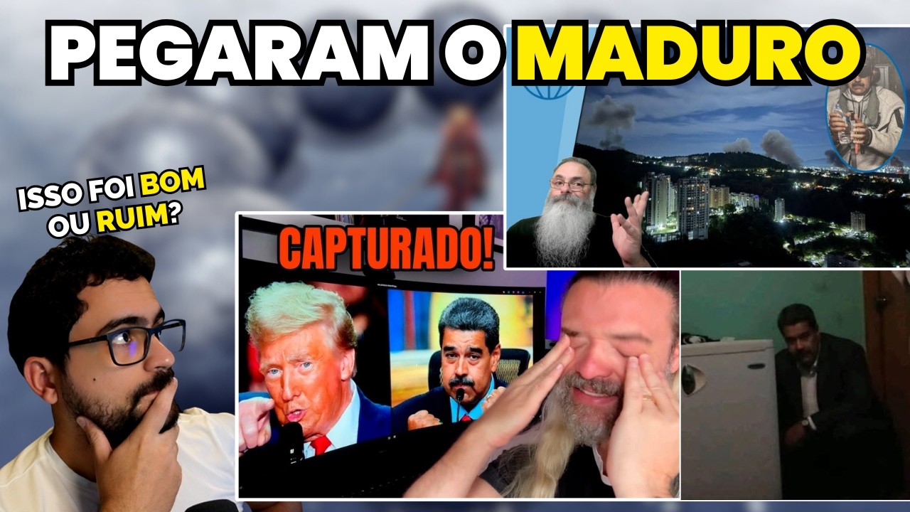 Pegaram o MADURO... (Mas e o PETRÓLEO, HEIN?)