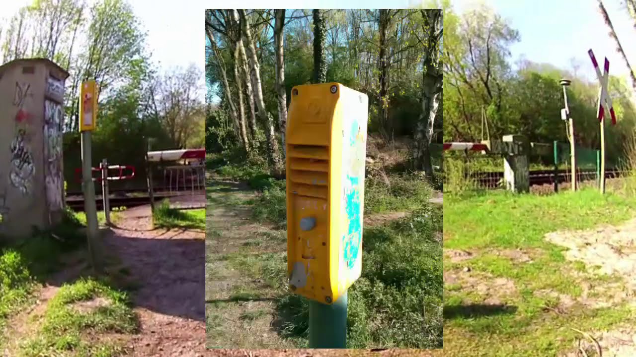 DB Telematik - Schranke im Wald