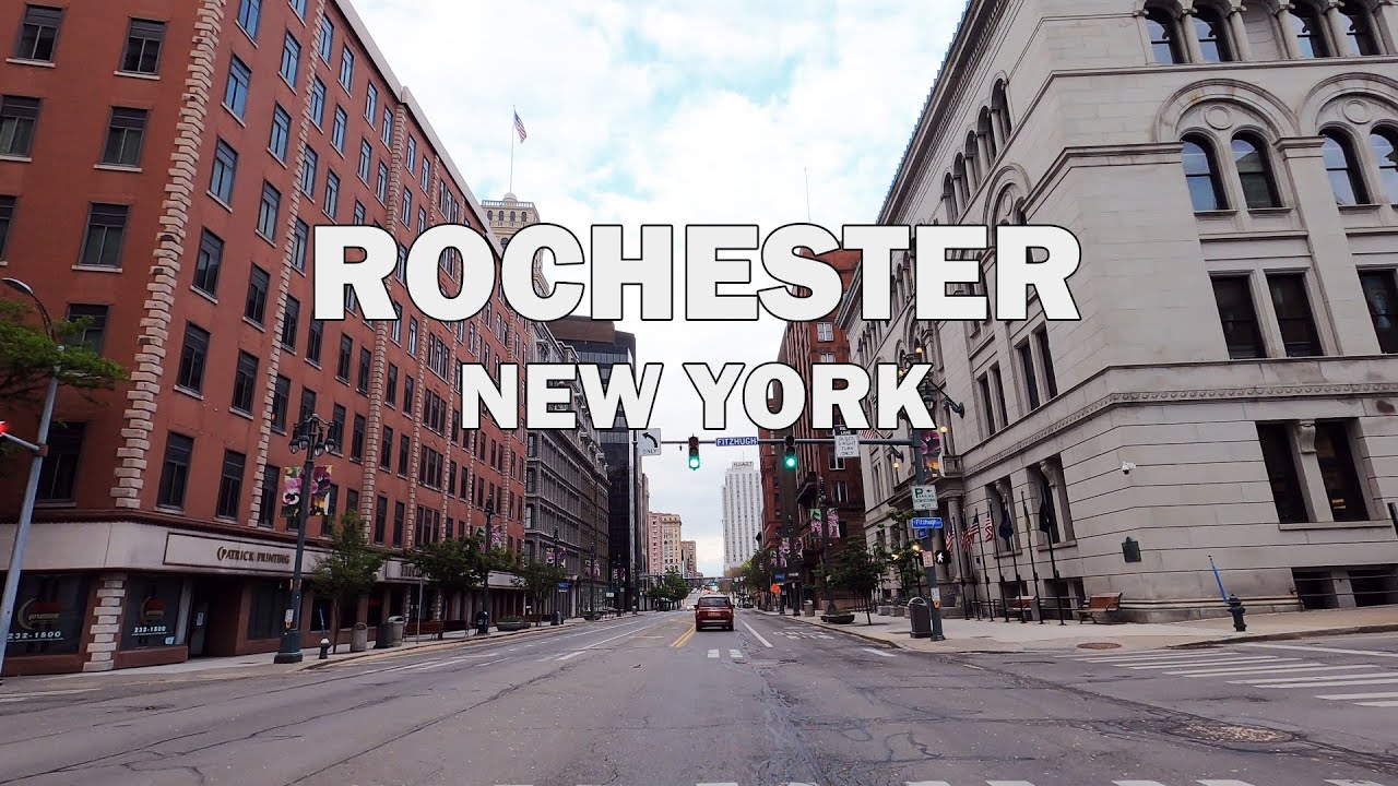 Rochester, New York - Driving Tour 4K