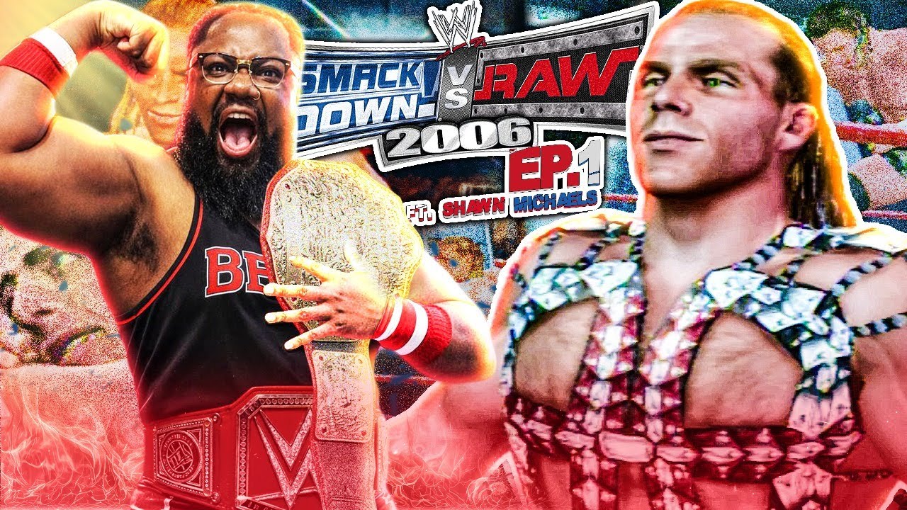 WWE SmackDown Vs. Raw 2006: Сезонный режим с участием Шона Майклса - Эпизод 1 - 