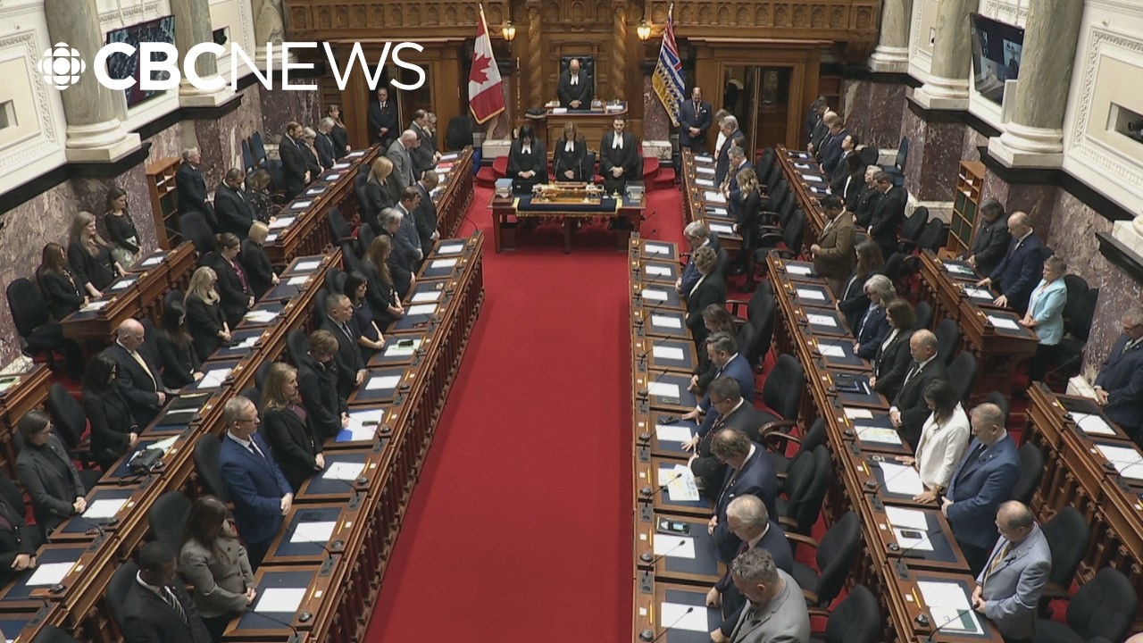 Subdued speech from the throne marks opening of B.C.'s legislature