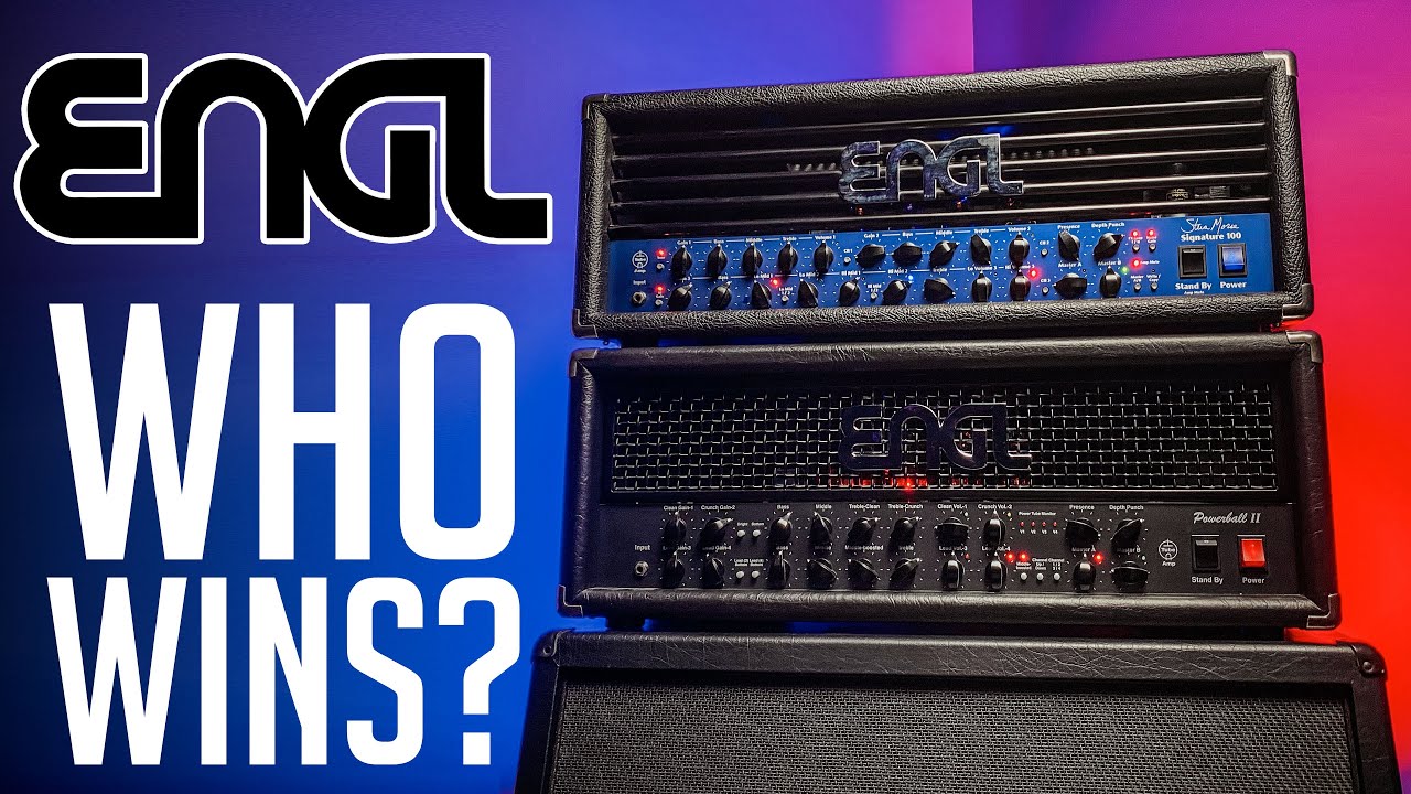 ENGL Flagship Comparison | STEVE MORSE SIGNATURE HEAD vs POWERBALL II