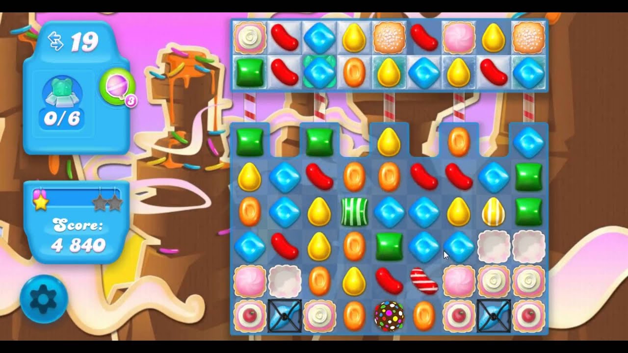 Candy Crush Soda Saga Level 74