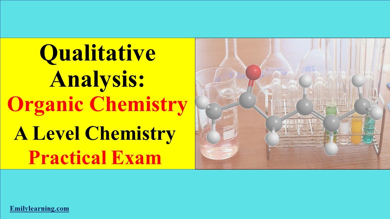 Qualitative Analysis Test for Organic Chemistry  (A level H2 Chemistry Practical)